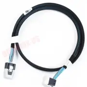 Mini SAS SFF-8643 36Pin to Mini SAS SFF-8087 90°Angled Internal HD Cable 0.6M