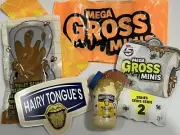 Zuru Minis Mega Gross Series 2 Hairy Tongues Mayonnaise W/ Sticker & Extras