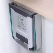 Hanging Trash Can Foldable Collapsible Trash Can Kitchen Door Mounted Waste Bin