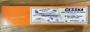 Cessna Zlin 50L Balsa Rubber Flyer Model Kit airplane Bob Peck 15 3/4” NEW