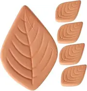 3sets Brown Sugar Softener Brown Sugar Softer Food Softener Leaf Shape Sugar Saver Sugar Fresh Keeper Sugar Disc Keeps Moisture Keeper Sugar Brown Sugar Keeper Disc Clay 5pcs*3
