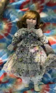 Haunted vessel Doll "Ashi" Active Spirit Paranormal metaphysical