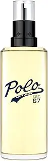 Ralph Lauren Polo 67, Eau de Toilette for Men, Refill Bottle, Calabrian Bergamot & Pineapple Accord, 150ml