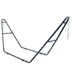 Powder-Coated Steel Universal Hammock Stand - Blue - 124 in by Sunnydaze