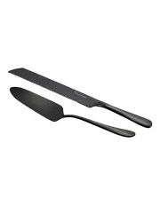 [Stanley Rogers] Albany Onyx Cake Knife & Server 2 Piece Set in Black