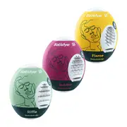Satisfyer Riffle Bubble Fierce Masturbator Egg Set