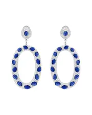 Diana M. Fine Jewelry 18K 11.13 ct. tw. Diamond Earrings