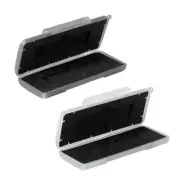 M.2 SSD Case Ensures Safety and Convenience 2 Slots Hard Disk Storage Organizer