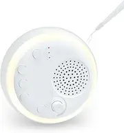 Sound Machine Easysleep White Noise Machine with 16 Soothing Sounds and Night Light, with 3 Sleep Timer,Portable and Powered by USB for Sleeping Relaxation