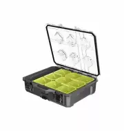 Ryobi LINK Small Parts Organiser; Detachable Storage Bins, Adjustable Dividers