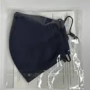 Tory Burch Two Layer Adjustable Face Mask BLue