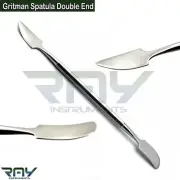 Dental Gritman Spatula Wax & Modelling Mixing Carver Double Ended Lab Instrument