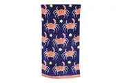 Onkaparinga Kids 60x120cm Beach Swimming Pool Towel Soft Absorbent Cotton Crabs