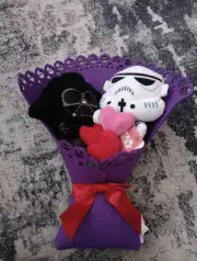 Star Wars Plush Bouquet- 2 Character-Darth Vader- Brand New