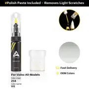 Touch Up Paint For Volvo All Models 234 Vit With Polish Paste
