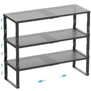 Expandable Spice Rack,Stackable Storage for Cabinet, Multi-Functional Kitchen...