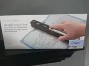Brookstone iConvert Portable Document & Photo Scanner Receipts