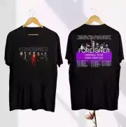 Farewell Tour 2024 Foreigner T-Shirt, Rock Band Merch, 2024 Concert Tee