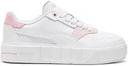 [PUMA] Kids Girls Cali Court Match Perforated Platform Sneakers Shoes Casual - White