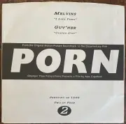 MELVINS / GUV'NER 'Porn M/EX+ CLEAR 7" Amrep Red Kross Nirvana Fantomas Boris 95