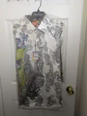 Robert Graham MARKY MARK LIMITED EDITION $398 Retail NWT W/Hanger Size 3XL