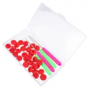 34 Pcs Sealed Cap Needle Set Sealer Caps Glue Mouth Protective Cover