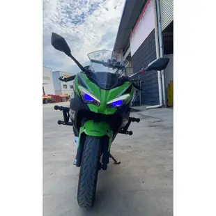 忍400 Ninja400 ZX-6R 忍660 Ninja650 ZX-4R ZX-4RR  改裝 魚眼 大燈 燈眉