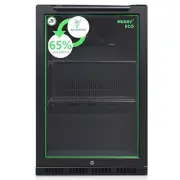 Husky 90L Eco Single Door Back Bar Drinks Chiller - Black C1HECO840BKAU