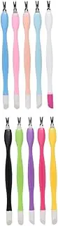 ARTSEWPLY Skin Trimmers Scissors Set 15pcs Manicure Tools Cuticle Remover Random Color