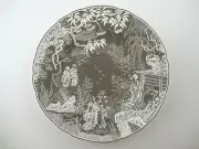 ROYAL CROWN DERBY MIKADO - TAUPE - DINNER PLATE - 10 1/2" 1004E