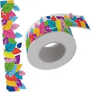 Tofficu Bulletin Board Border Trims Classroom Decorations Blackboard Decal Stickers Festive Trim Reusable Classroom Border Paper