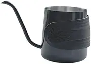 Pour Over Coffee Kettle,Drip Coffee Maker,Mini 250ml Gooseneck Spout Hanging Ear Hand Blunt for Outdoor,Cafe,Bar,Coffee Maker, Black