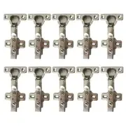 95 Degree Inset Hinges 26mm with Damper Soft Closing Clip on Assembly Kitchen...