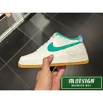 南🔥2023 11月 NIKE AIR FORCE 1 LV8 3 低筒 皮革 大童 女款 白綠 FJ7540-100