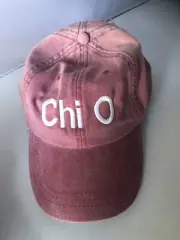 Chi Omega Sorority Ball Cap - Adjustable Hat By adams Cool Crown NWT $28