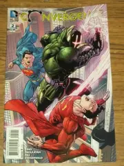 CONVERGENCE #2 VARIANT DC COMICS JUNE 2015 NM (9.4)