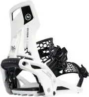 2026 Nidecker SuperMatic Drop In Snowboard Bindings White XL (11-14)