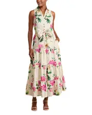 Vineyard Vines Tiered Maxi Dress 00