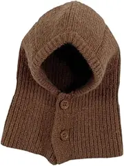 Generic Winter Pet Hat Warm Dog Ear Cap Headwear for Puppy Small Medium Dogs Cat Kitten, Dark Brown M