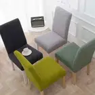 1/2/4/6Pcs Jacquard Fabric Universal Chair Covers Seat Slipcovers for Home Decor