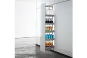 HIGOLD Shearer Pull Out Pantry Unit - 300mm Cabinet - 1659 to 2059mm Adjustable Height - 5 Trays