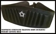 BODY BUILDING STRENGTH TRAINING WEIGHT LIFTING BELT GYM BACK SUPPORT