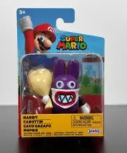 RARE! NABBIT From Jakks World of Nintendo! Super Mario Bros. 2.5" Action Figure