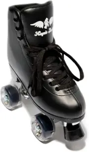 Kids' & Women'S Roller Skates - Premium Quality PU Leather Quad Roller Skates -