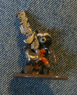 Nano Metalfigs LOOSE Marvel Rocket (32474) Figure