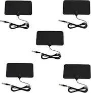 Mellisso 5X Flat HD Digital Indoor Zoom TV Antenna HDTV 50 Mile Range TVFox VHF UHF DVB