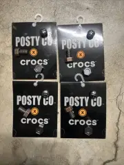 Post Malone X Crocs Jibbitz / Charms Scrap Metal- Posty Co X Crocs