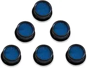 Uni Filter UFV-6 Foam Filtered Air Vent, Black, 1"