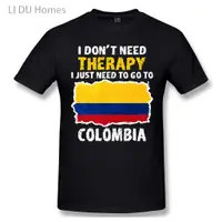 在飛比找蝦皮購物優惠-Lidu 哥倫比亞 T 恤男士男士 T 恤棉質夏季 T 恤短