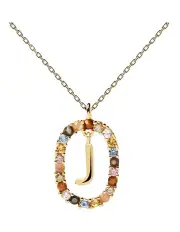 [PDPAOLA] Letter J Multi Necklace